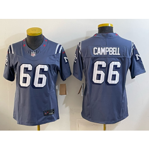 Nike Patriots 66 Will Campbell Blue Rivalries F.U.S.E. Vapor Limited Youth Jersey