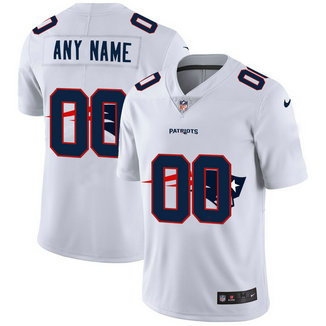 Nike Patriots Customized White Team Big Logo Vapor Untouchable Limited Jersey Nike Patriots Customized White Team Big Logo Vapor Untouchable Limited Jersey