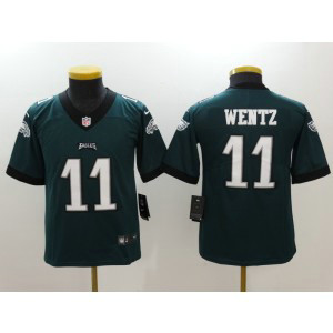 Nike Philadelphia Eagles 11 Carson Wentz Midnight Green Vapor Untouchable Limited Youth Jersey Nike Philadelphia Eagles 11 Carson Wentz Midnight Green Vapor Untouchable Limited Youth Jersey