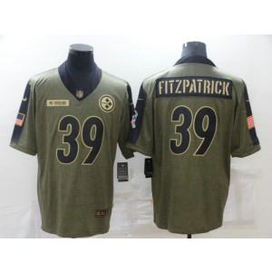 Nike Pittsburgh Steelers 39 Minkah Fitzpatrick 2021 Olive Salute To Service Limited Men Jersey Nike Pittsburgh Steelers 39 Minkah Fitzpatrick 2021 Olive Salute To Service Limited Men Jersey