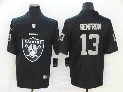 Nike Raiders 13 Hunter Renfrow Black Team Big Logo Vapor Untouchable Limited Jersey Nike Raiders 13 Hunter Renfrow Black Team Big Logo Vapor Untouchable Limited Jersey