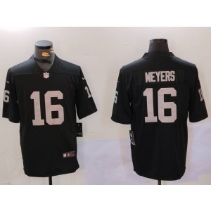 Nike Raiders 16 Meyers Black Vapor Untouchable Limited Men Jersey Nike Raiders 16 Meyers Black Vapor Untouchable Limited Men Jersey