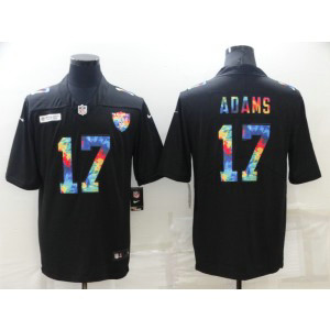 Nike Raiders 17 Davante Adams Black Rainbow Vapor Limited Men Jersey Nike Raiders 17 Davante Adams Black Rainbow Vapor Limited Men Jersey
