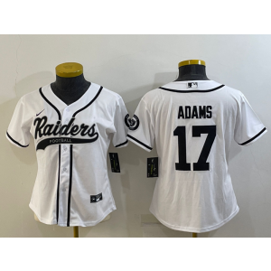 Nike Raiders 17 Davante Adams White Black Vapor Baseball Limited Women Jersey Nike Raiders 17 Davante Adams White Black Vapor Baseball Limited Women Jersey