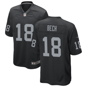 Nike Raiders 18 Jack Bech Black 2025 Draft Vapor Limited Men Jersey Nike Raiders 18 Jack Bech Black 2025 Draft Vapor Limited Men Jersey