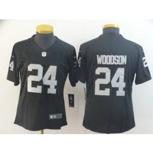 Nike Raiders 24 Charles Woodson Black Vapor Untouchable Limited Women Jersey Nike Raiders 24 Charles Woodson Black Vapor Untouchable Limited Women Jersey