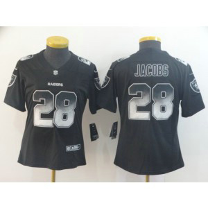 Nike Raiders 28 Josh Jacobs Black Arch Smoke Vapor Limited Women Jersey Nike Raiders 28 Josh Jacobs Black Arch Smoke Vapor Limited Women Jersey