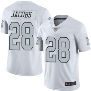 Nike Raiders 28 Josh Jacobs White 2019 NFL Draft Color Rush Limited Men Jersey Nike Raiders 28 Josh Jacobs White 2019 NFL Draft Color Rush Limited Men Jersey