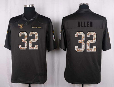 Nike Raiders 32 Marcus Allen Anthracite Salute To Service Limited Jersey Nike Raiders 32 Marcus Allen Anthracite Salute To Service Limited Jersey