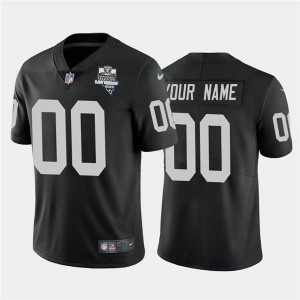 Nike Raiders Customized Black 2020 Inaugural Season Vapor Limited Men Jersey Nike Raiders Customized Black 2020 Inaugural Season Vapor Limited Men Jersey