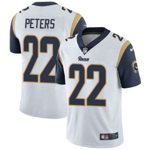 Nike Rams 22 Marcus Peters White Vapor Untouchable Limited Men Jersey Nike Rams 22 Marcus Peters White Vapor Untouchable Limited Men Jersey