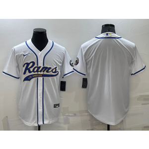 Nike Rams Blank White Vapor Baseball Limited Men Jersey Nike Rams Blank White Vapor Baseball Limited Men Jersey