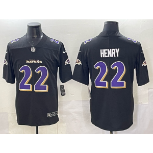 Nike Ravens 22 Henry Black Vapor Limited Men Jersey Nike Ravens 22 Henry Black Vapor Limited Men Jersey