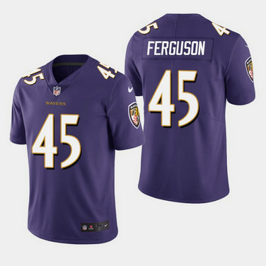 Nike Ravens 45 Jaylon Ferguson Purple 2019 NFL Draft First Round Pick Vapor Untouchable Limited Jersey Nike Ravens 45 Jaylon Ferguson Purple 2019 NFL Draft First Round Pick Vapor Untouchable Limited Jersey