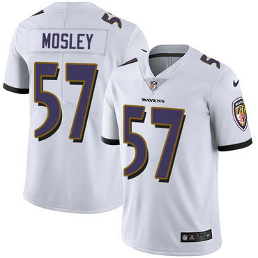 Nike Ravens 57 C.J. Mosley White Vapor Untouchable Limited Jersey Nike Ravens 57 C.J. Mosley White Vapor Untouchable Limited Jersey