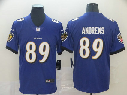Nike Ravens 89 Mark Andrews Purple Vapor Untouchable Limited Jersey