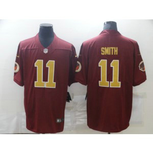 Nike Redskins 11 Alex Smith Red Gold Vapor Untouchable Limited Men Jersey