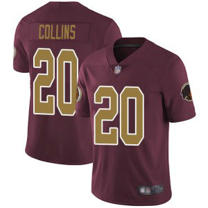 Nike Redskins 20 Landon Collins Burgundy With Gold Number Vapor Untouchable Limited Men Jersey
