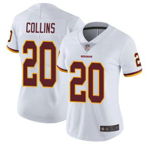 Nike Redskins 20 Landon Collins White Vapor Untouchable Limited Women Jersey