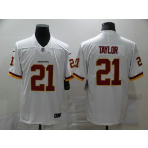 Nike Redskins 21 Sean Taylor White Vapor Untouchable Limited Men Jersey