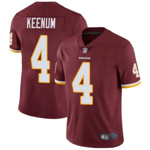 Nike Redskins 4 Case Keenum Burgundy Vapor Untouchable Limited Men Jersey