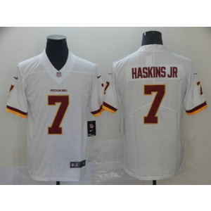 Nike Redskins 7 Dwayne Haskins White 2019 NFL Draft Vapor Untouchable Limited Men Jersey