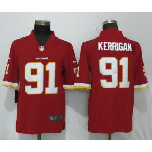 Nike Redskins 91 Ryan Kerrigan Red Vapor Untouchable Limited Men Jersey