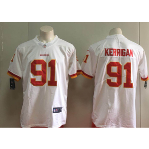 Nike Redskins 91 Ryan Kerrigan White Vapor Untouchable Limited Men Jersey