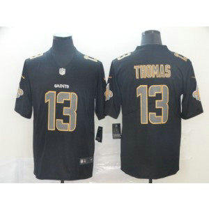 Nike Saints 13 Michael Thomas Black Impact Limited Men Jersey