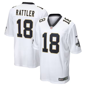Nike Saints 18 Rattler White Vapor Untouchable Limited Men Jersey
