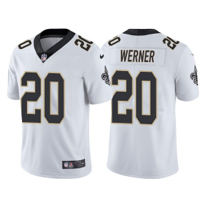 Nike Saints 20 Pete Werner White Vapor Untouchable Limited Men Jersey Nike Saints 20 Pete Werner White Vapor Untouchable Limited Men Jersey