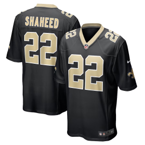 Nike Saints 22 Rashid Shaheed Black Vapor Untouchable Limited Men Jersey