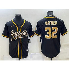 Nike Saints 32 Tyrann Mathieu Black Vapor Baseball Limited Men Jersey Nike Saints 32 Tyrann Mathieu Black Vapor Baseball Limited Men Jersey