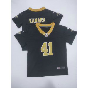 Nike Saints 41 Alvin Kamara Back Toddler Jersey