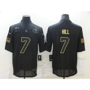 Nike Saints 7 Taysom Hill Black 2020 Salute To Service Limited Men Jersey Nike Saints 7 Taysom Hill Black 2020 Salute To Service Limited Men Jersey
