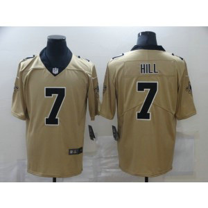 Nike Saints 7 Taysom Hill Gold Vapor Untouchable Limited Men Jersey Nike Saints 7 Taysom Hill Gold Vapor Untouchable Limited Men Jersey