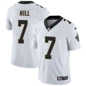Nike Saints 7 Taysom Hill White Vapor Untouchable Limited Men Jersey