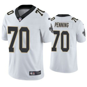 Nike Saints 70 Trevor Penning White 2022 NFL Draft Vapor Untouchable Limited Men Jersey