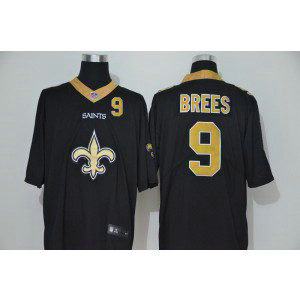 Nike Saints 9 Drew Brees Black Team Big Logo Vapor Limited Men Jersey Nike Saints 9 Drew Brees Black Team Big Logo Vapor Limited Men Jersey