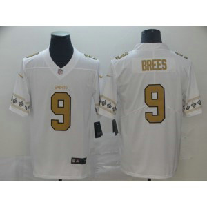 Nike Saints 9 Drew Brees White 2019 New Team Logo Vapor Limited Men Jersey Nike Saints 9 Drew Brees White 2019 New Team Logo Vapor Limited Men Jersey