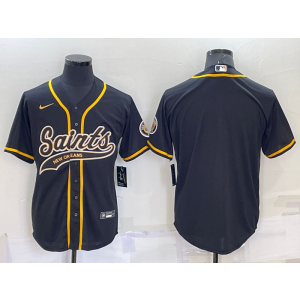 Nike Saints Blank Black Vapor Baseball Limited Men Jersey