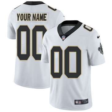 Nike Saints White Men's Customized Vapor Untouchable Player Limited Jersey