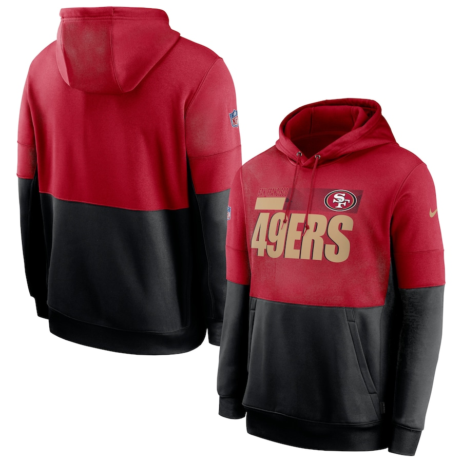 Nike San Francisco 49ers  Hoodie red black
