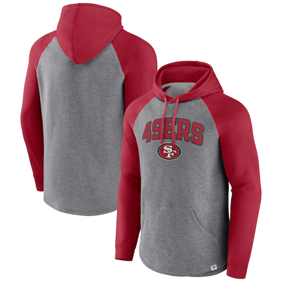 Nike San Francisco 49ers grey red  Hoodie