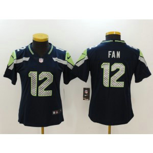 Nike Seahawks 12 Fan Navy Vapor Untouchable Women Limited Jersey Nike Seahawks 12 Fan Navy Vapor Untouchable Women Limited Jersey