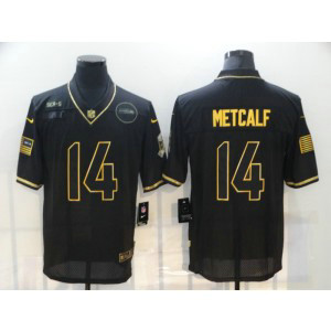 Nike Seahawks 14 DK Metcalf 2020 Black Salute To Service Limited Men Jersey Nike Seahawks 14 DK Metcalf 2020 Black Salute To Service Limited Men Jersey
