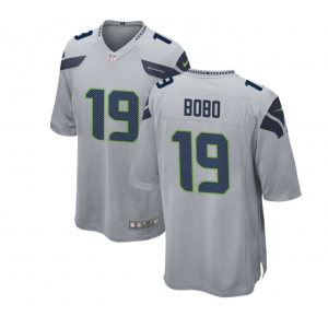 Nike Seahawks 19 Jake Bobo Grey Vapor Untouchable Limited Men Jersey