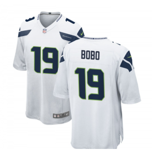 Nike Seahawks 19 Jake Bobo White Vapor Untouchable Limited Men Jersey