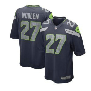 Nike Seahawks 27 Tariq Woolen Blue Vapor Untouchable Limited Men Jersey Nike Seahawks 27 Tariq Woolen Blue Vapor Untouchable Limited Men Jersey