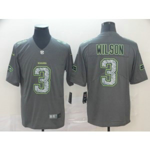 Nike Seahawks 3 Russell Wilson Gray Static Vapor Untouchable Limited Men Jersey Nike Seahawks 3 Russell Wilson Gray Static Vapor Untouchable Limited Men Jersey
